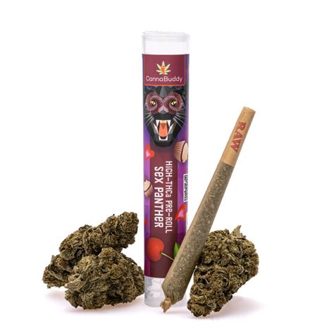 Shop Thca Flower Pre Roll Sex Panther Online Cannabuddy