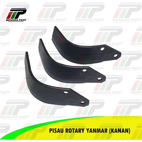 Jual PISAU ROTARY ATAU BLADE ROTAVATOR YANMAR KANAN RH Shopee Indonesia