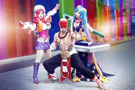 Sona Miss Fortune Sona Lee Sin Lol Cosplay Miss