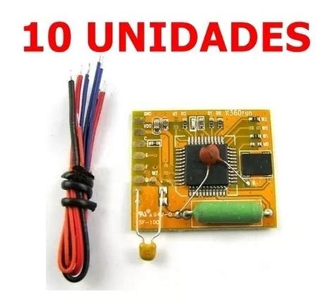 Kit 10 Chip Amarelo V1 0 Slim Placas Corona E Trinity Frete grátis