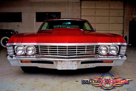 Candy Apple Red 1967 Chevy Impala Ss Classic Chevrolet Impala 1967