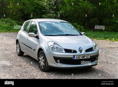 Clio Iii Renault French Car Stock Photo Alamy