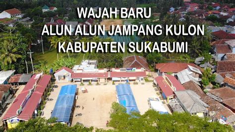 Alun Alun Jampang Kulon Kabupaten Sukabumi Jawa Barat View Drone