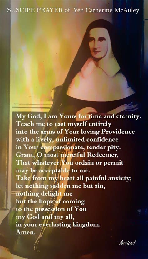 Our Morning Offering 11 December Suscipe Prayer Of Ven Catherine