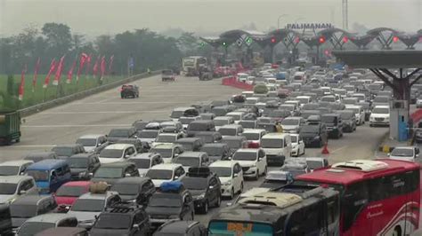 Ruas Tol Palimanan Kanci Mulai Padat LiputanEnam Vidio