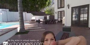 VR BANGERS Naughty Teen Pool Girl Seducing Boss At Work VR Porn Tnaflix