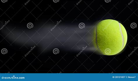 Tennis Ball Moving Royalty Free Stock Photography Image 20121827