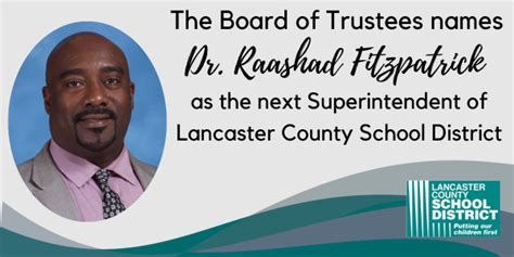 Board names new Superintendent | Lancaster County School District