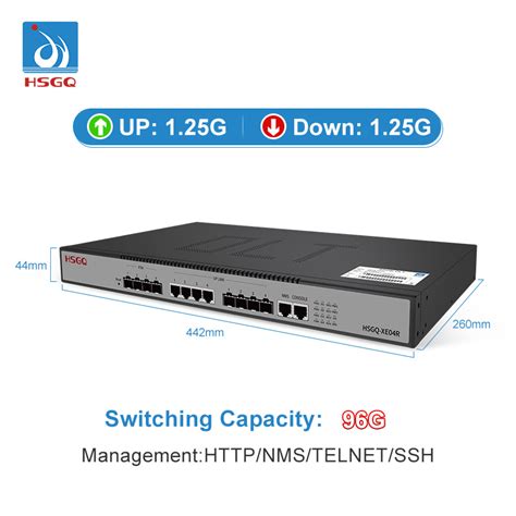 Hsgq Xe R Ftth Fttb Fttc Optical Line Terminal Olt Epon Pon Ports