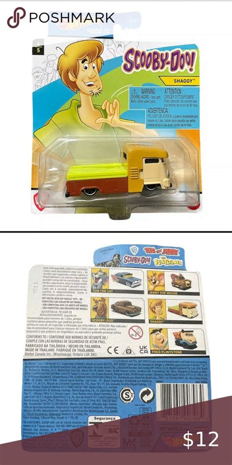 Hot Wheels Shaggy Character Car Scooby Doo