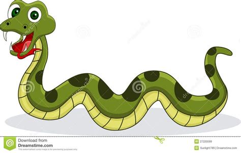 Smiling snake cartoon stock illustration. Illustration of cartoon ...