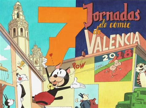 Daniel Torres crea el cartel de las VII Jornadas de Cómic de Valencia