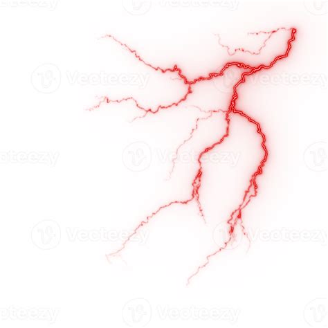 Lightning Strikes On Sky Illustration 13826231 Png