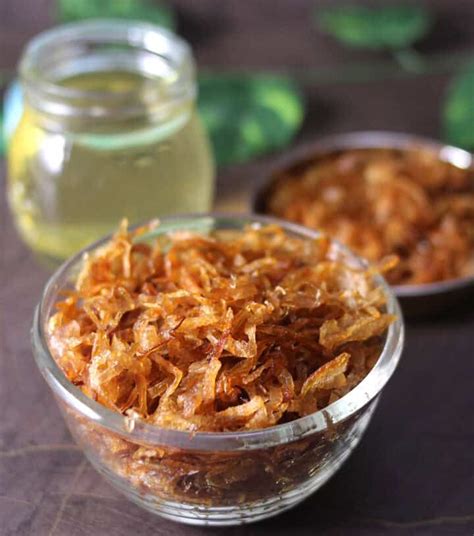 Fried Onions Birista Recipe Cook With Kushi