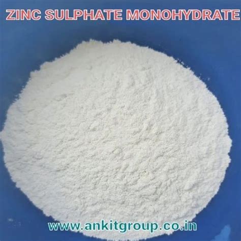 99 Zinc Sulphate Monohydrate 33 Powder 50 Kg At 75 00 Kg In