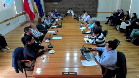 2ª Sesión Ordinaria del CORE Magallanes Exposición Rector Universidad