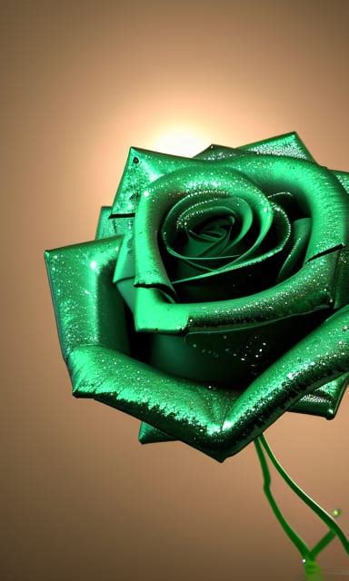 Emerald Rose By Thenerdywonder On Deviantart