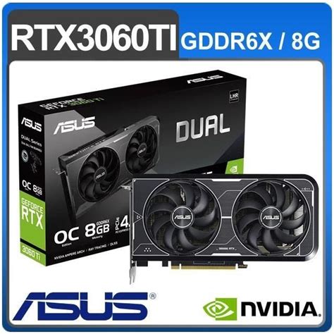 Asus 華碩 【南紡購物中心】 Dual Rtx3060ti O8gd6x 顯示卡 Pchome 24h購物