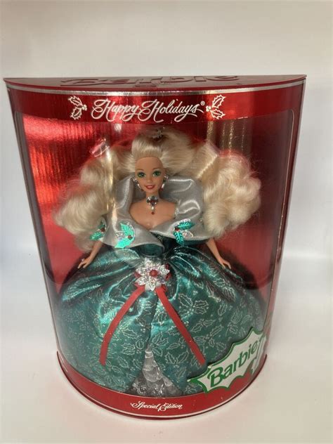 Revised Mattel Happy Holidays Special Edition Holiday Barbie