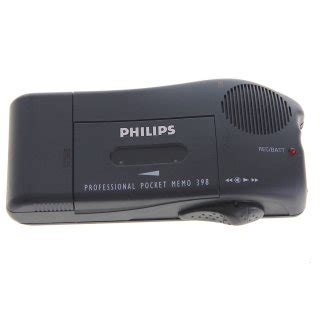 Philips Pocket Memo 398 Diktiergerät Mini Cassette