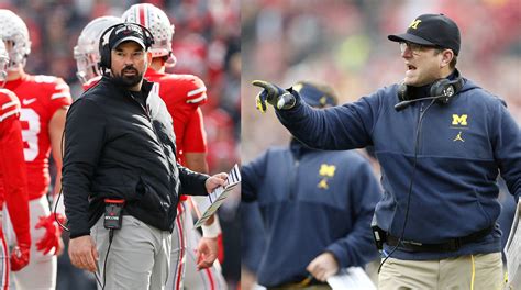 Jim Harbaugh, Ryan Day asked to say something nice about their rival ...