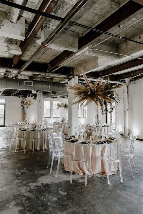 Industrial Wedding Reception Industrial Themed Wedding Modern Wedding