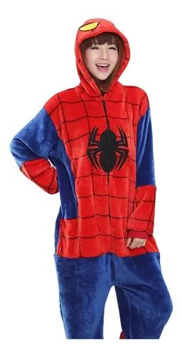 Mameluco De Spiderman Para Niño Kigurumi Pijama Hombre Araña en venta