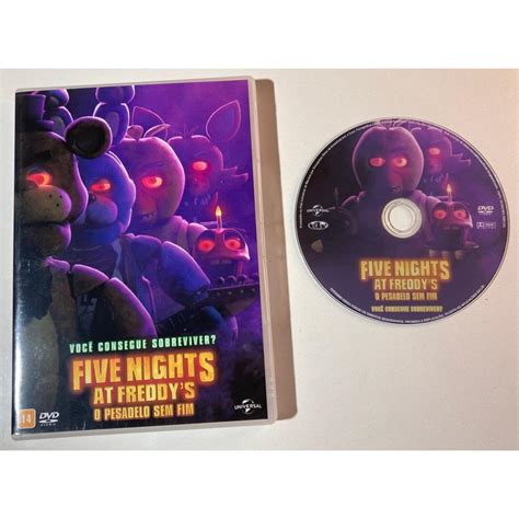 Dvd Five Nights At Freddy S O Pesadelo Sem Fim Dublado E