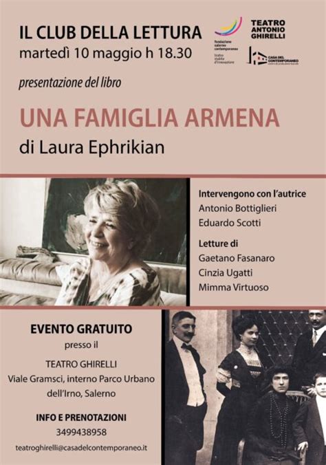 Al Ghirelli La Presentazione Del Libro Una Famiglia Armena Di Laura