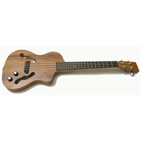 Eleuke Electric Ukulele Solid Body Beautiful Mahogany