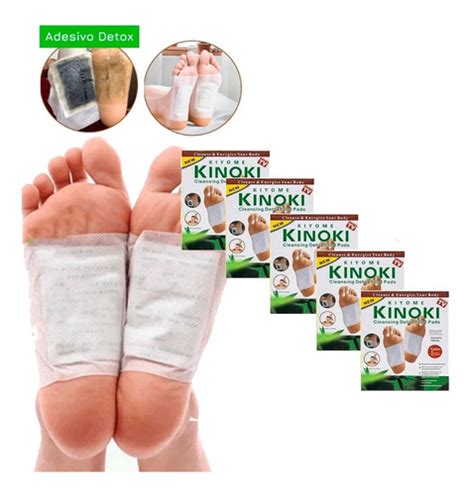 Kinoki Adesivo Detox Para P S Eliminador Toxinas Do Corpo