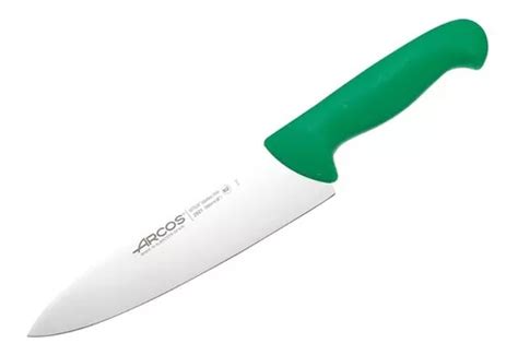 Cuchillo Carnicero Arcos 20cm Profesional Verde Asado Bbq MercadoLibre