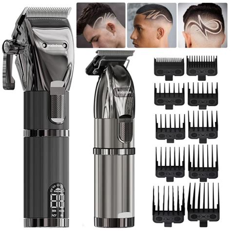 Professional Hair Clipper For Madeshow M F Cordless Rechargeable Hair