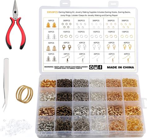 Tsunnee Pcs Earring Making Kit Jewelry Making Kit With Earring