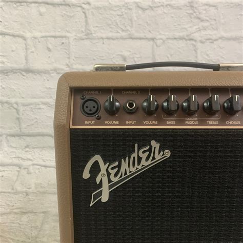 Fender Acoustasonic 15 Guitar Amp Head Evolution Music