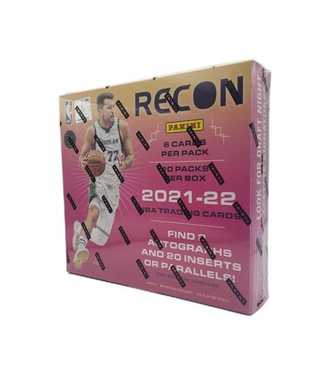 2021 22 Panini Recon Basketball Hobby Box