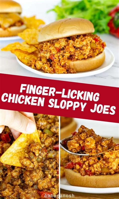 Finger Licking Chicken Sloppy Joes Artofit