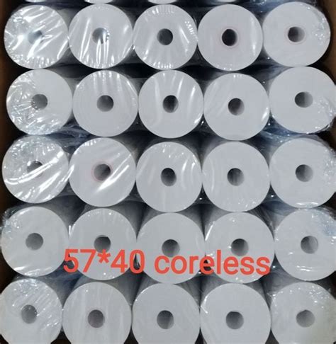 Rolls Coreless Thermal Paper Mm X Mm Use For Thermal Printer