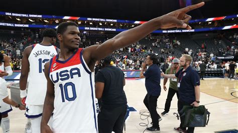 Team USA Dominates Puerto Rico In FIBA World Cup Warm Up The Reportify