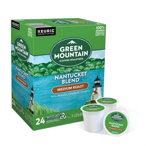 Green Mountain Coffee Nantucket Blend Keurig K Cup Pods 24 Count