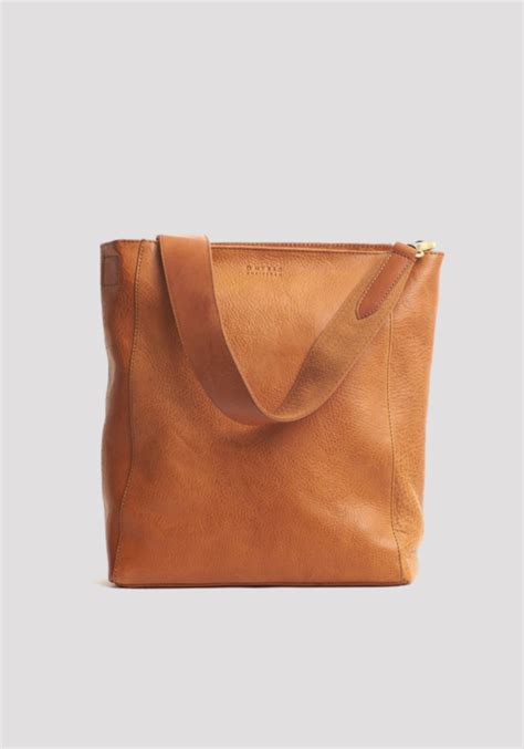 Leder Shopper Sofia Eco Stromboli Leather Cognac Rrrevolve