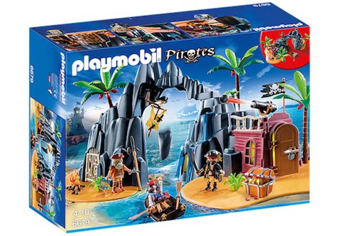 Playmobil Pirate Treasure Island Natural German