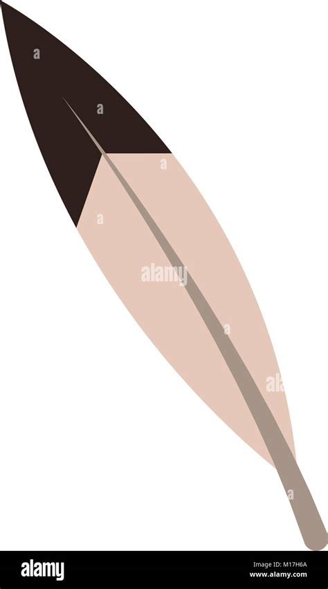 feather isolated symbol Stock Vector Image & Art - Alamy