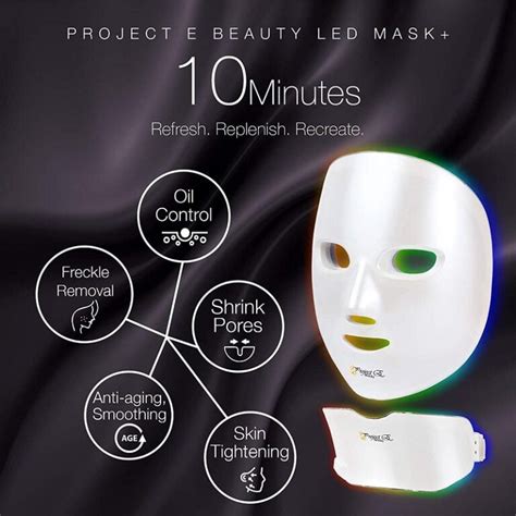 Photon Skin Rejuvenation Face Neck Mask Wireless LED Therapy