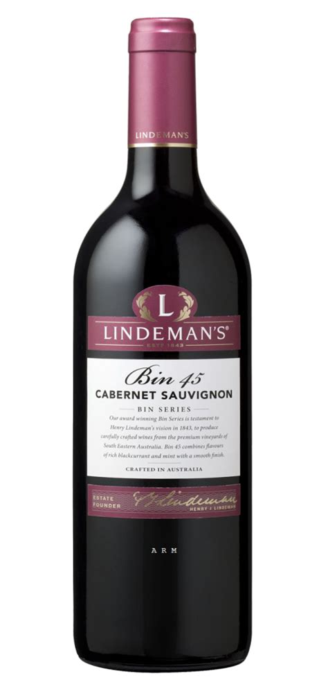 Lindemans Cabernet Bin 45 750ml Luekens Wine And Spirits