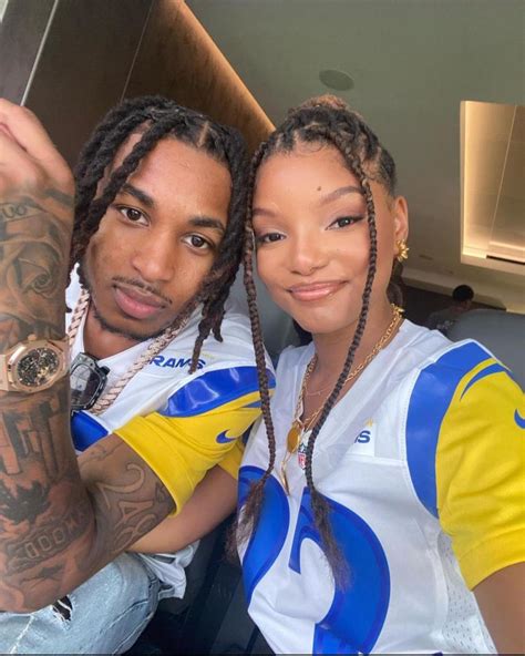 Halle Bailey Reacts To Fan Pointing Out Her Pregnancy Nose Leave Me