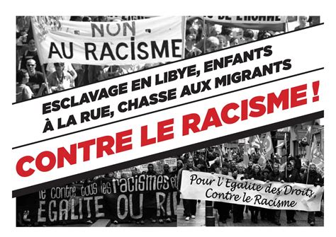 Affiche Contre Le Racisme Gauche R Volutionnaire