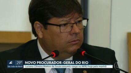 Vídeo Luciano Oliveira Mattos de Souza assumiu cargo de procurador