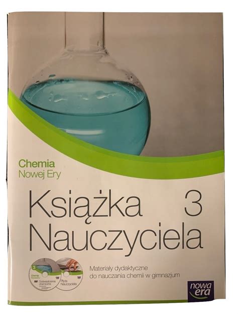 CHEMIA NOWEJ ERY KLASA 3 8 SPRAWDZIANY TESTY 2 CD KSIĄŻKA NAUCZYCIELA