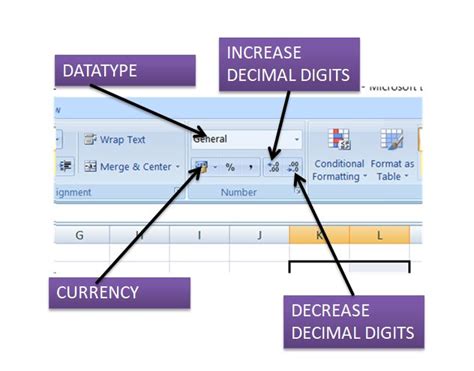 How To Increase Or Decrease Decimal Places In Excel Decimals